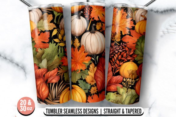Fall Tumbler Wrap: Graphics for Crafts & Branding