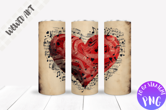 Music Tumbler Wrap: Graphics for Crafts-Driven Branding